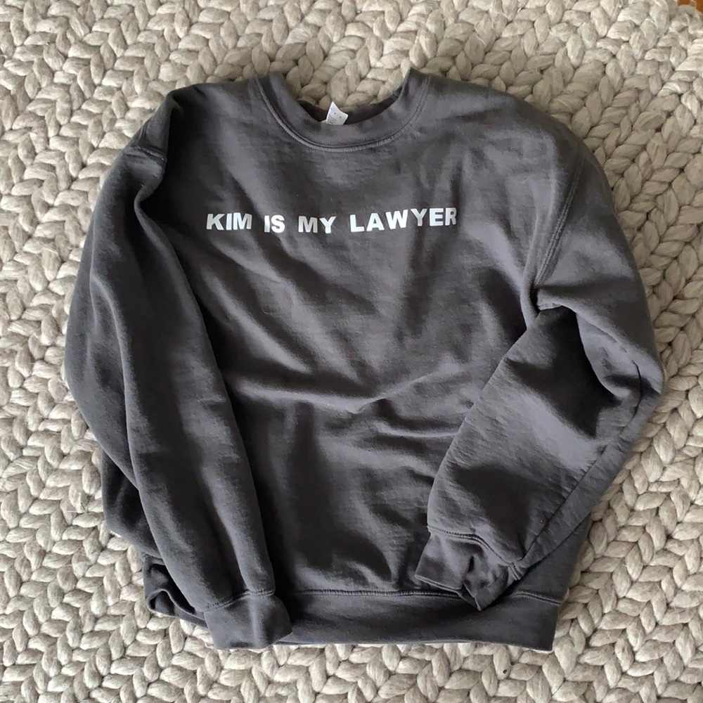 Kim Is My Lawyer Crewneck